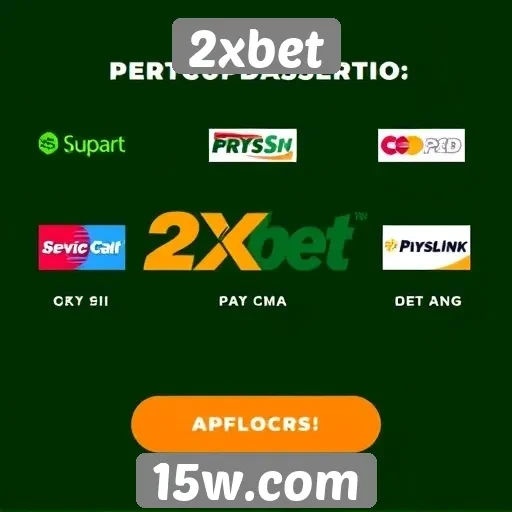 Métodos de pagamento no site 2xbet